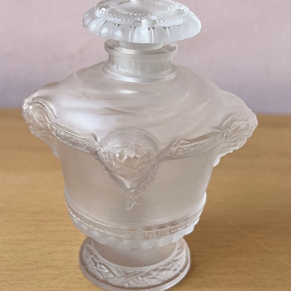 ANTIQUE RENE LALIQUE GUERLAIN BOUQUET DE FAUNES 1922 CRYSTAL BOTTLE RARE NUMBERD - Picture 4 of 16